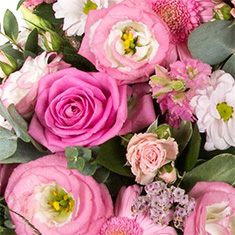Florist Choice Seasonal Arrangement in hatbox